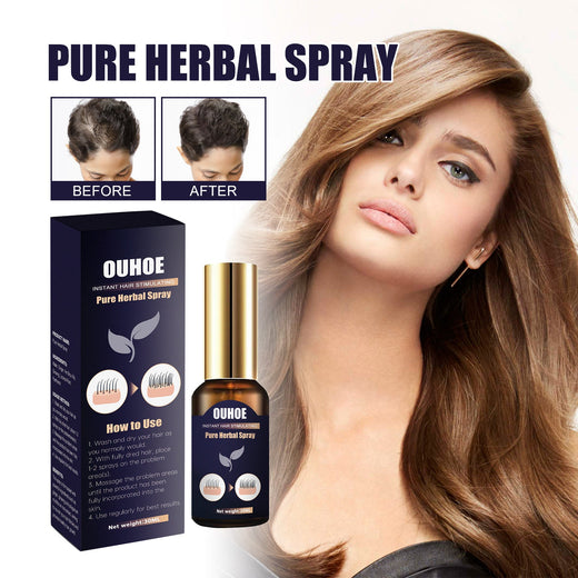 Herbal Hair Growth Spray — Stops Hair Loss & Thickens Hair