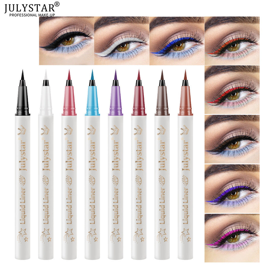 Fine Tip Colorful Liquid Eyeliner for Precise Looks