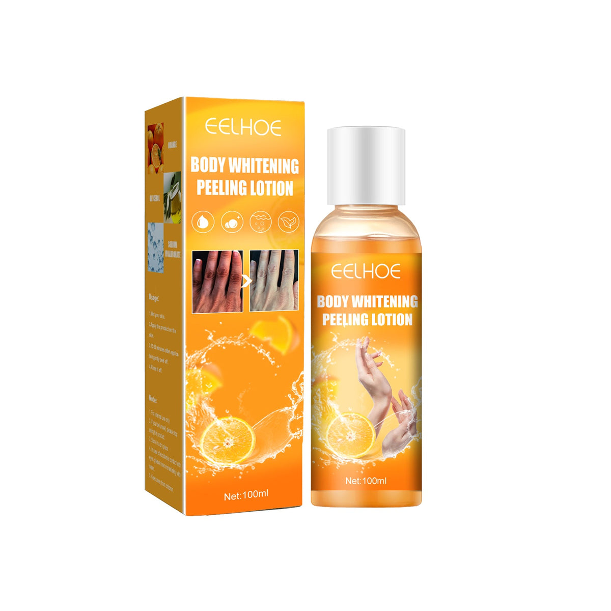 Body Peeling Lotion for Brighter, Smoother-Looking Skin