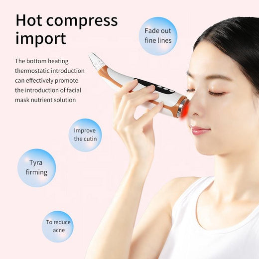 Electric Blackhead Remover With Heated Pore Cleansing