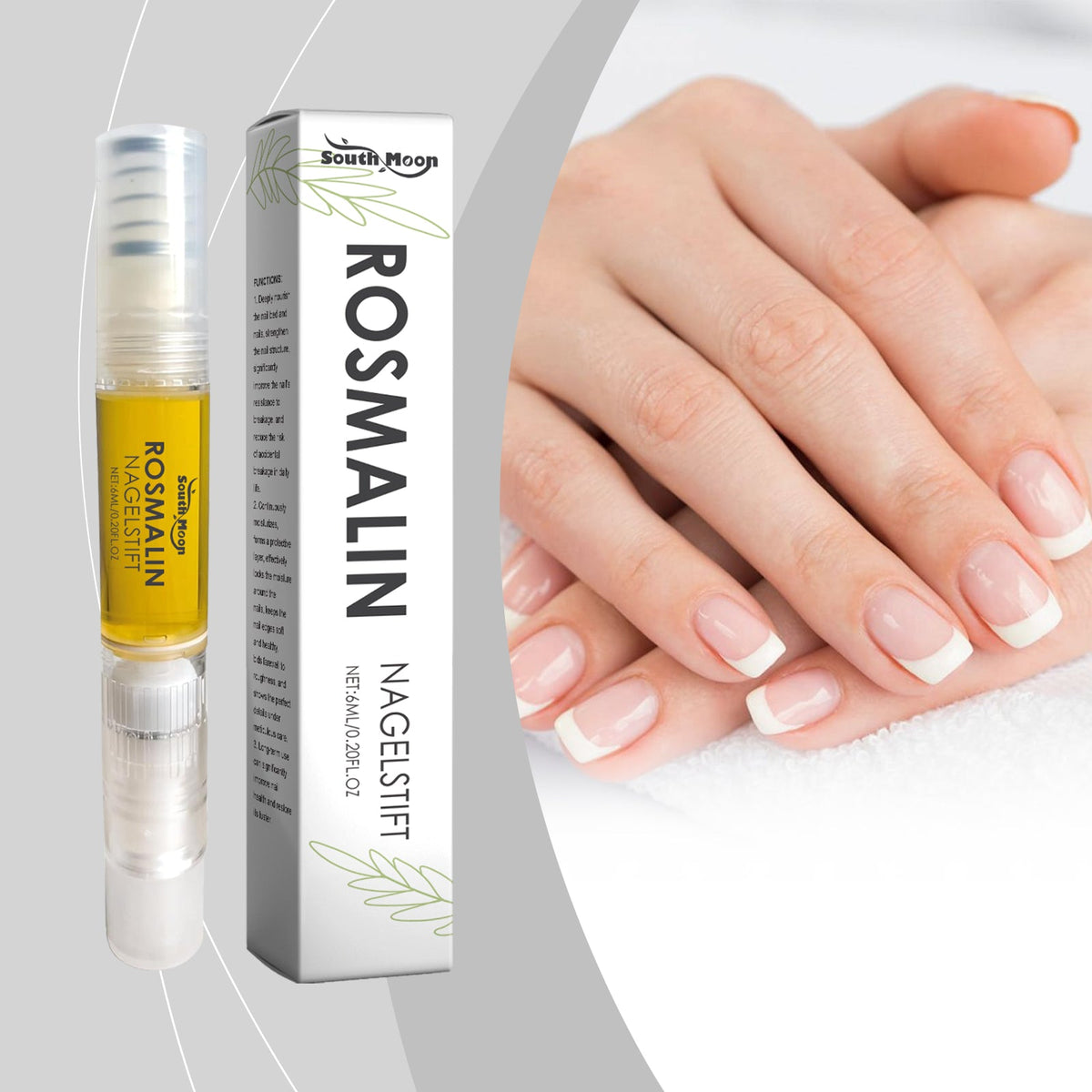 South Moon Nail Oil Pen for Brittle, Breaking Nails