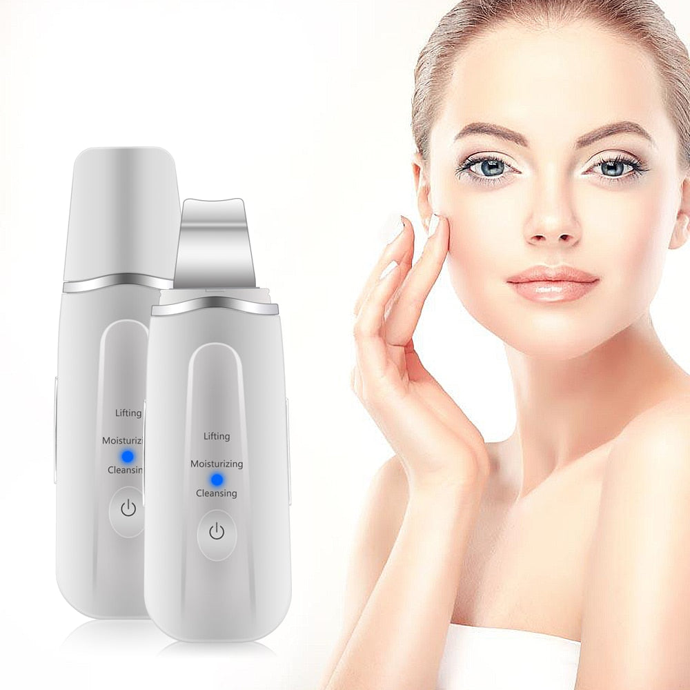 Ultrasonic Skin Scrubber for Deep Pore Cleansing