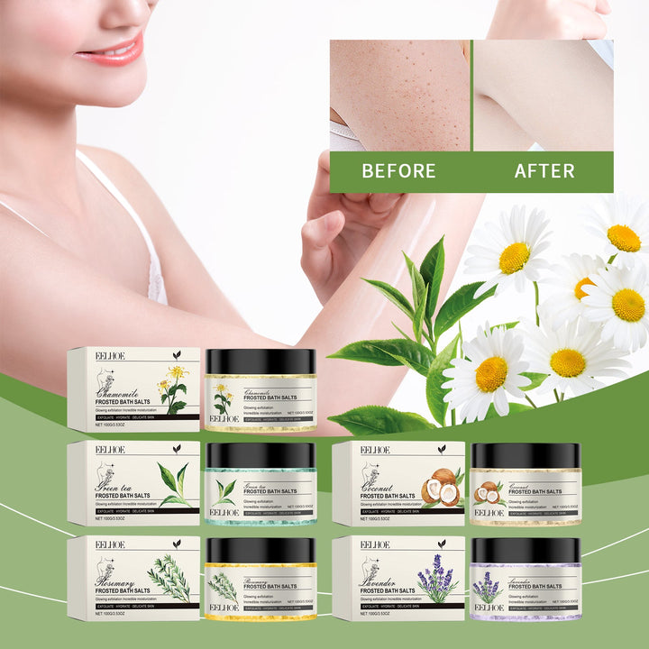 Exfoliating Bath Salts — Softer, Glowing Skin After Every Soak