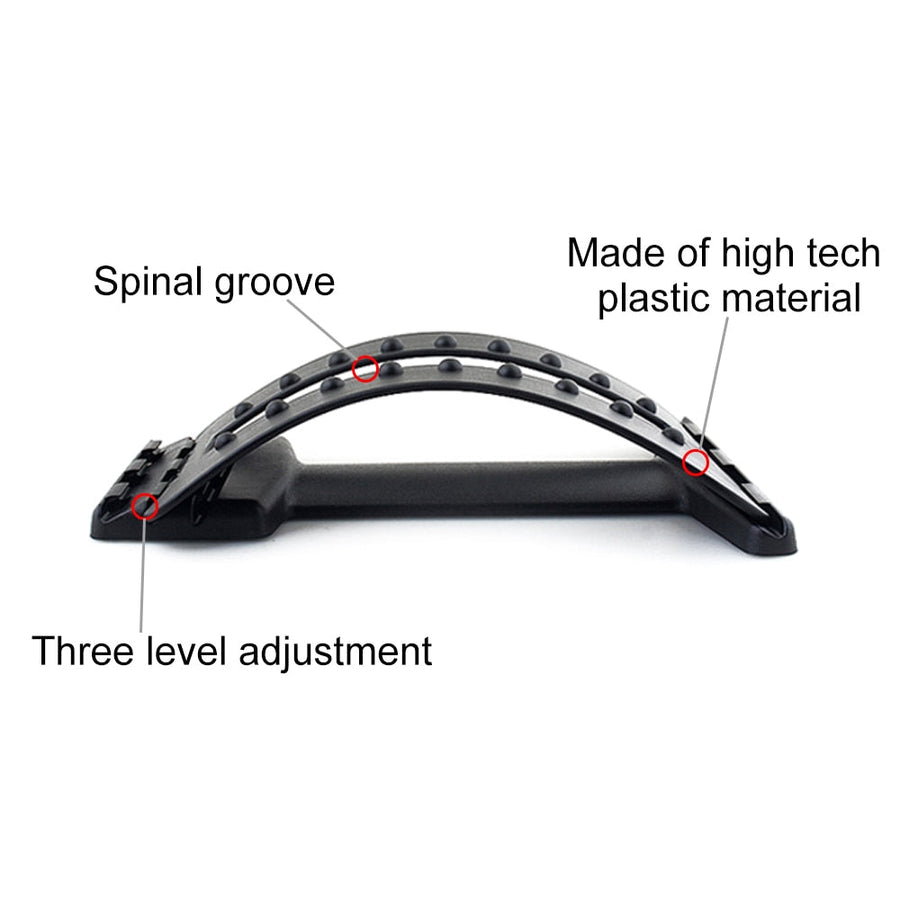 Adjustable Back Stretcher for Lumbar Support Relief