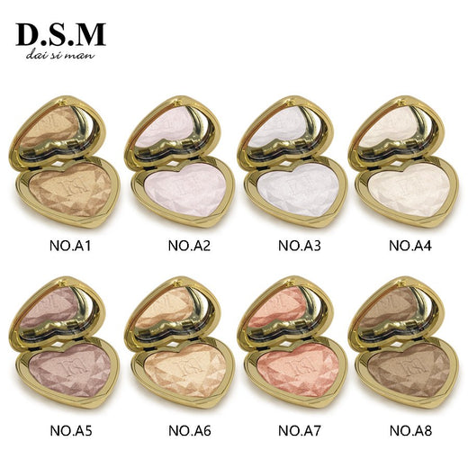 Face Highlighter Powder for a Buildable Radiant Glow