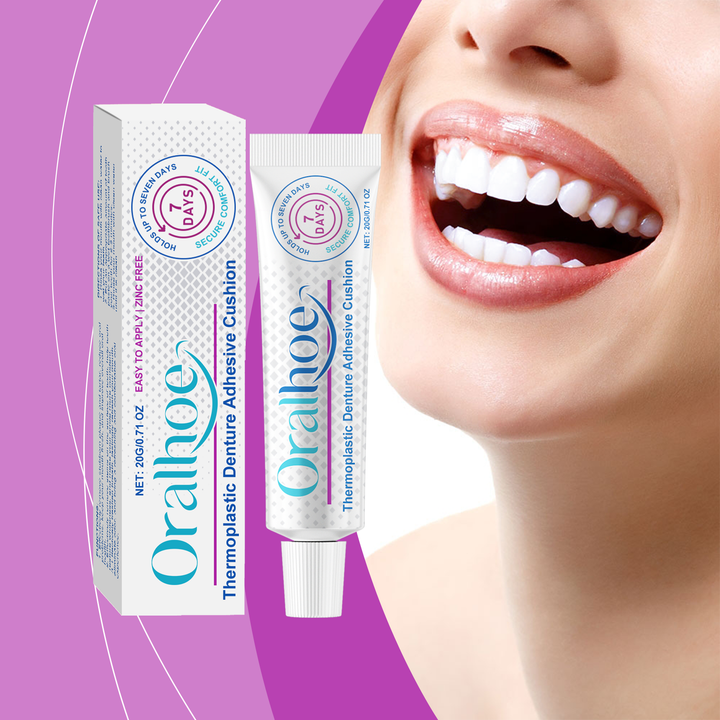 Thermoplastic Denture Adhesive Cushion — Secure 7-Day Hold