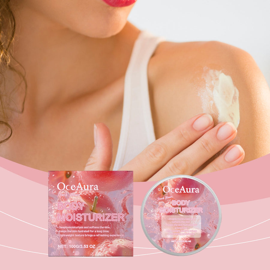 Peach Body Moisturizer for Long-Lasting Soft Skin