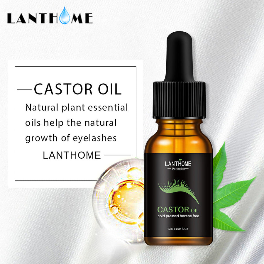 Castor Oil Eyelash Growth Oil for Fuller-Looking Lashes