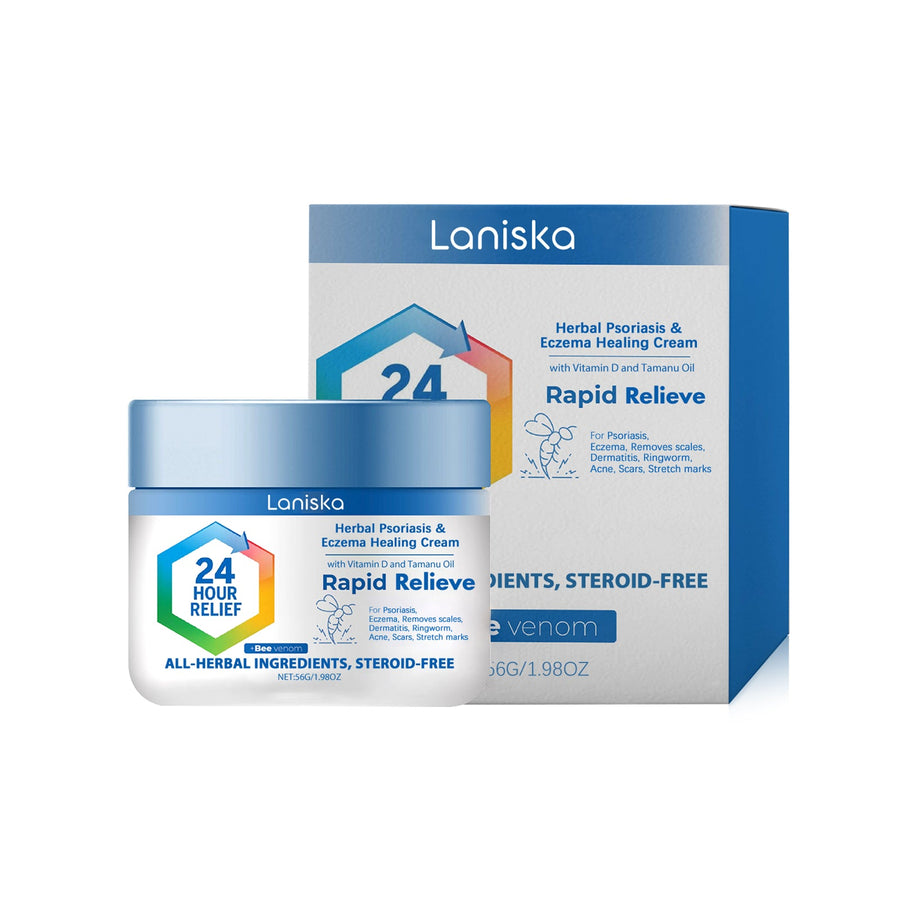 Herbal Eczema Relief Cream for Dry, Red, Irritated Skin