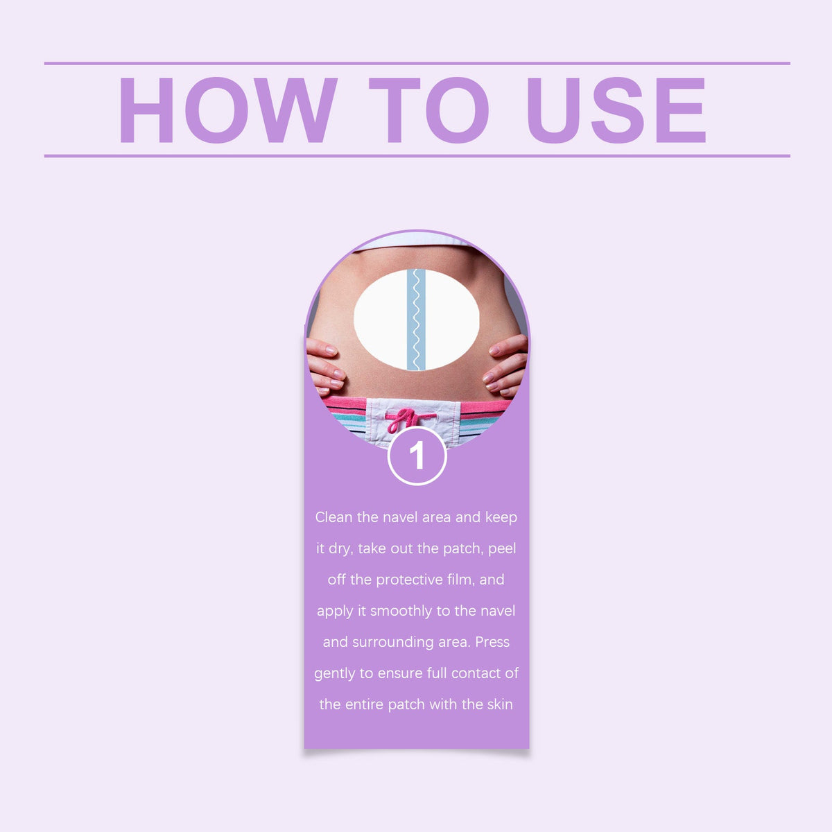 Body Navel Patch for a Simple Daily Shaping Routine