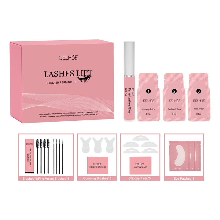 Lash Lift Kit At Home Curl Set for Straight Lashes