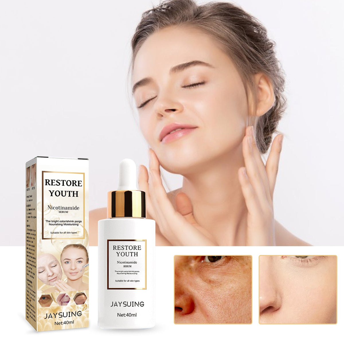 Nicotinamide Firming Serum for Firmer Brighter Skin