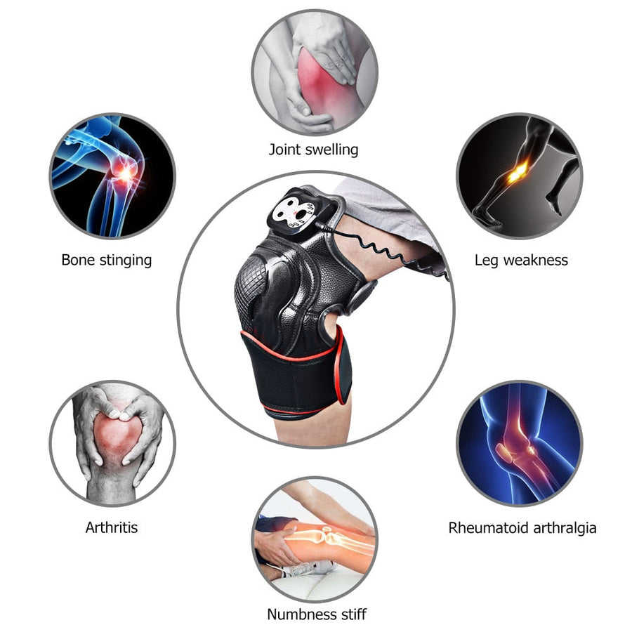 Knee Massager With Heat & Vibration for Joint Relief