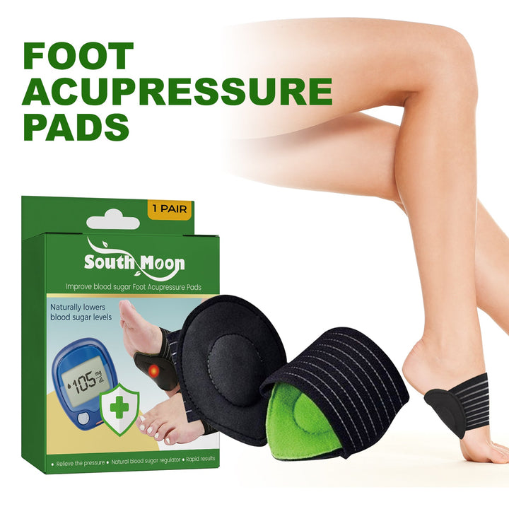 Acupressure Foot Pads — Naturally Lower Blood Sugar & Heel Relief