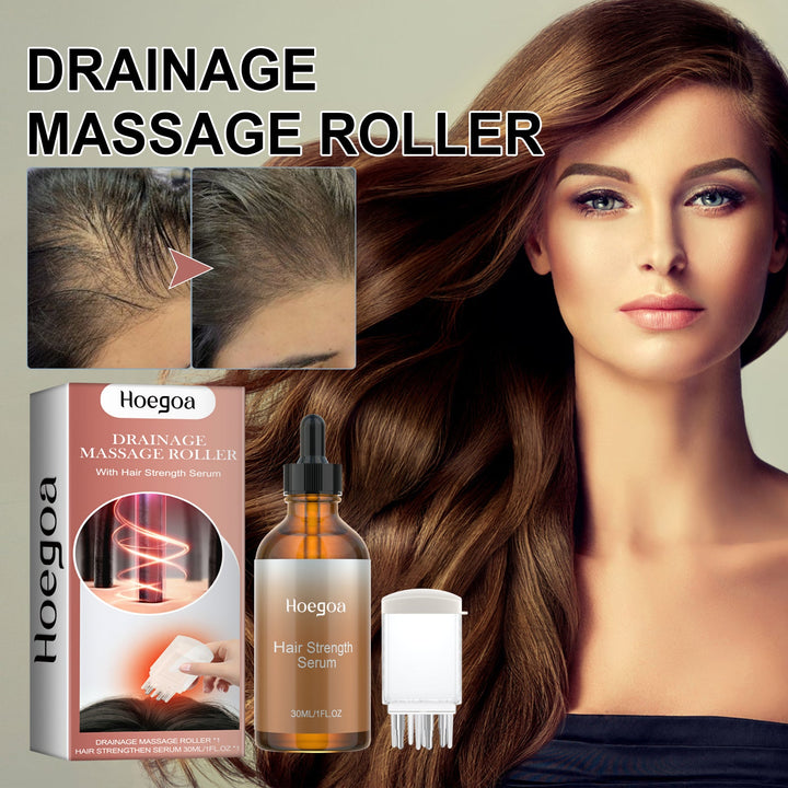 Hair Strength Serum With Scalp Massage Roller