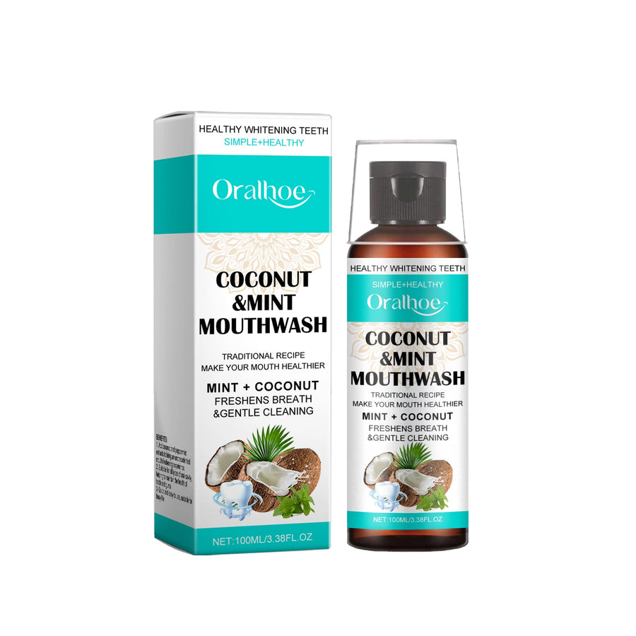 Coconut Mint Mouthwash — Professional Whitening & Fresh