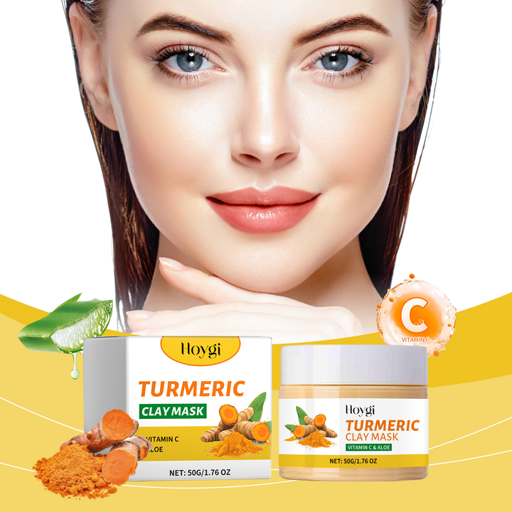 Turmeric Clay Mask – Deep Purifying + Radiant Glow
