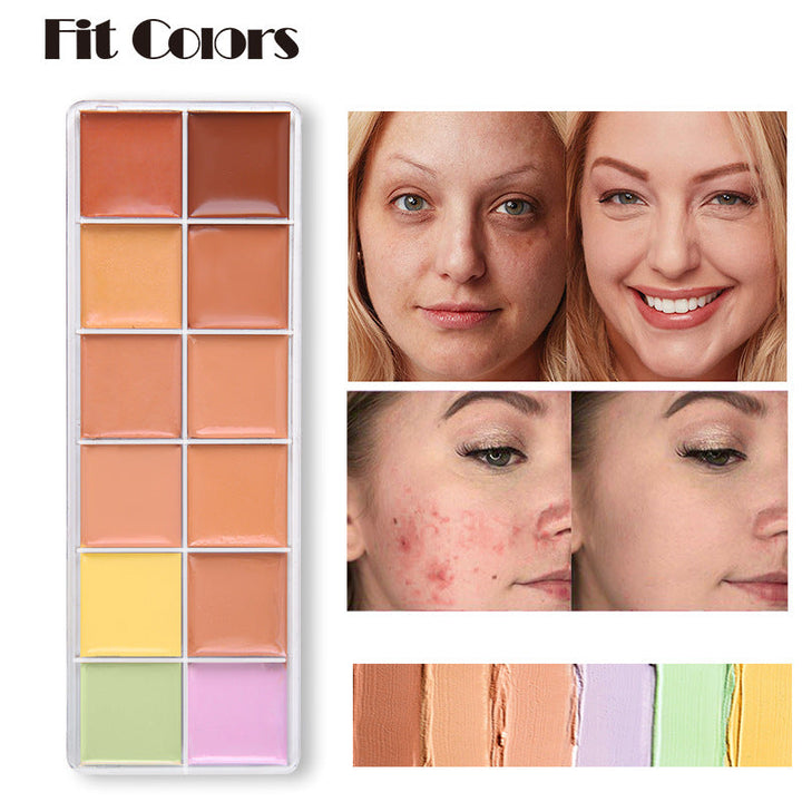 12-Color Concealer Palette for More Even-Looking Skin