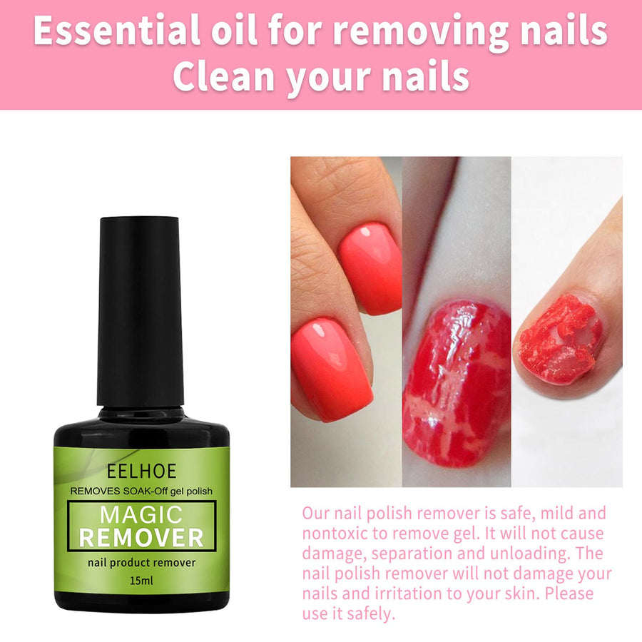 Gel Nail Polish Remover for Easy At-Home Manicure Cleanup