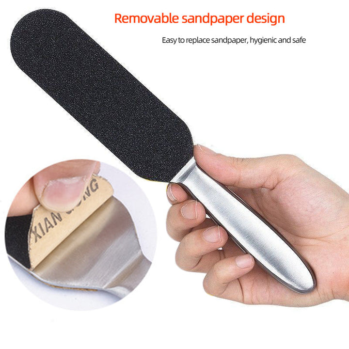 Stainless Steel Foot File — Smooth, Polished Feet at Home