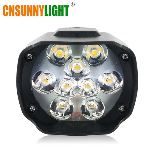 Motorcycle LED Headlight — 6W High-Power Fog / Spot Beam