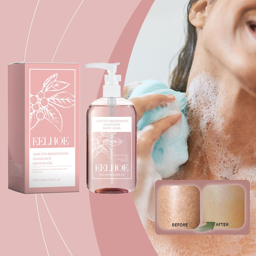 Arbutin Brightening Shower Gel For Gentle Cleansing