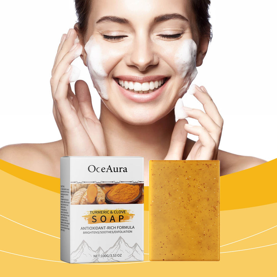 Turmeric Clove Soap for Deep Cleansing & Moisture