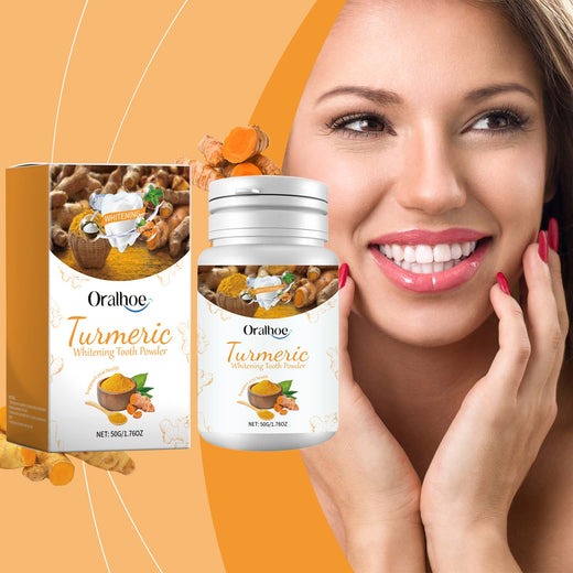 Turmeric Whitening Tooth Powder – Natural Stain Remover,