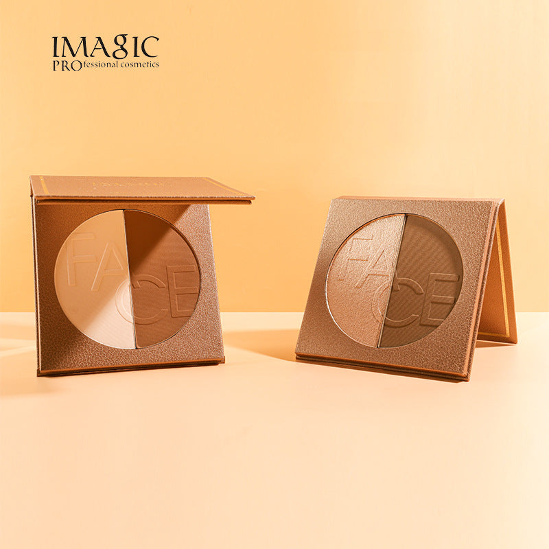 Two-Tone Contour Powder Compact for Sculpted Features