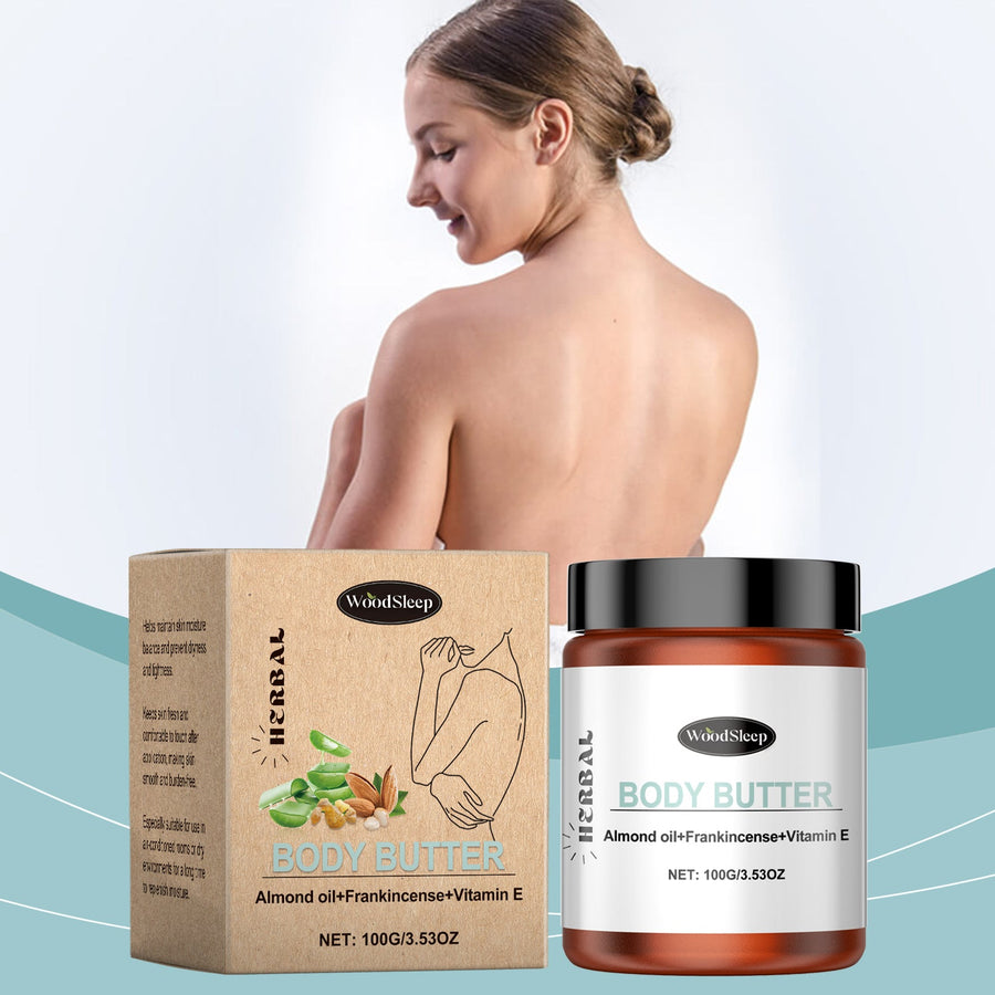 Body Butter For Dry Winter Skin, Non-Greasy Moisture