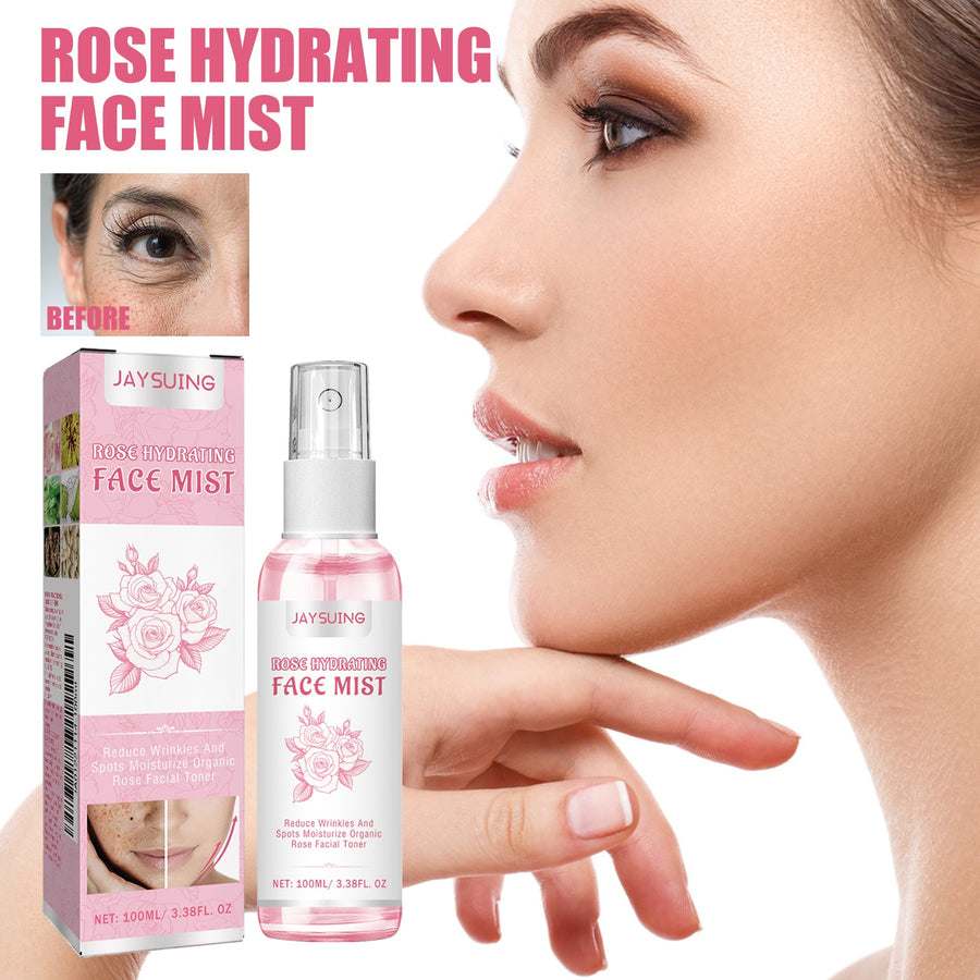 Rose Face Mist Toner for Hydrating, Brighter Skin