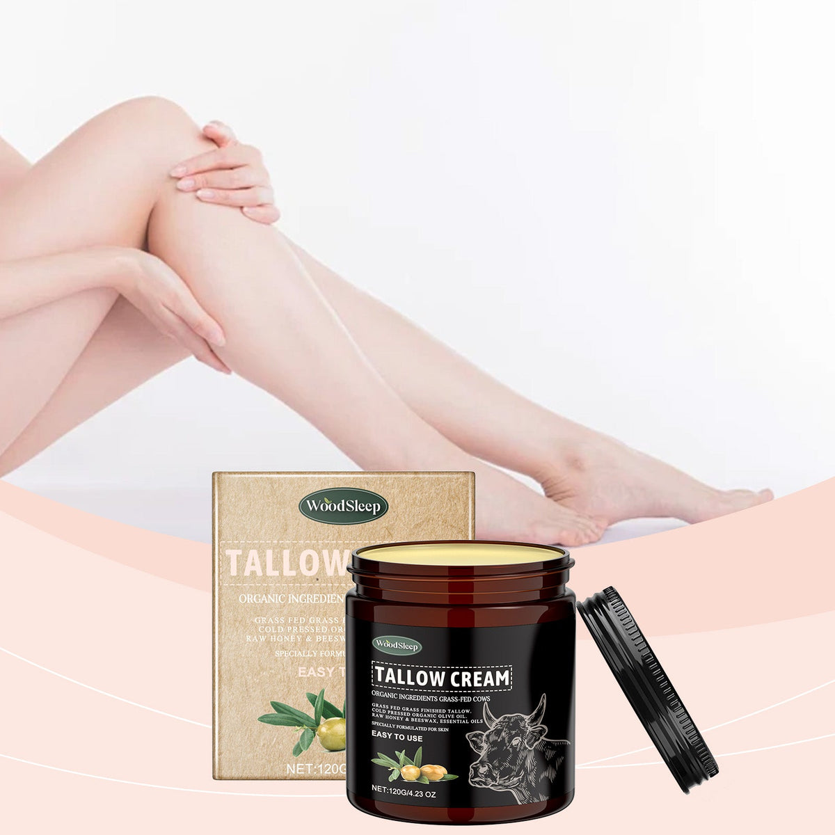 Tallow Face & Body Creme for Acne-Prone, Sensitive Skin