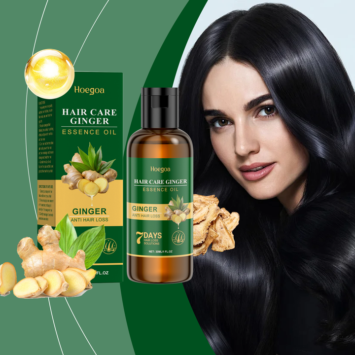 Ginger Hair Oil for Scalp Nourishment, Shine & Care