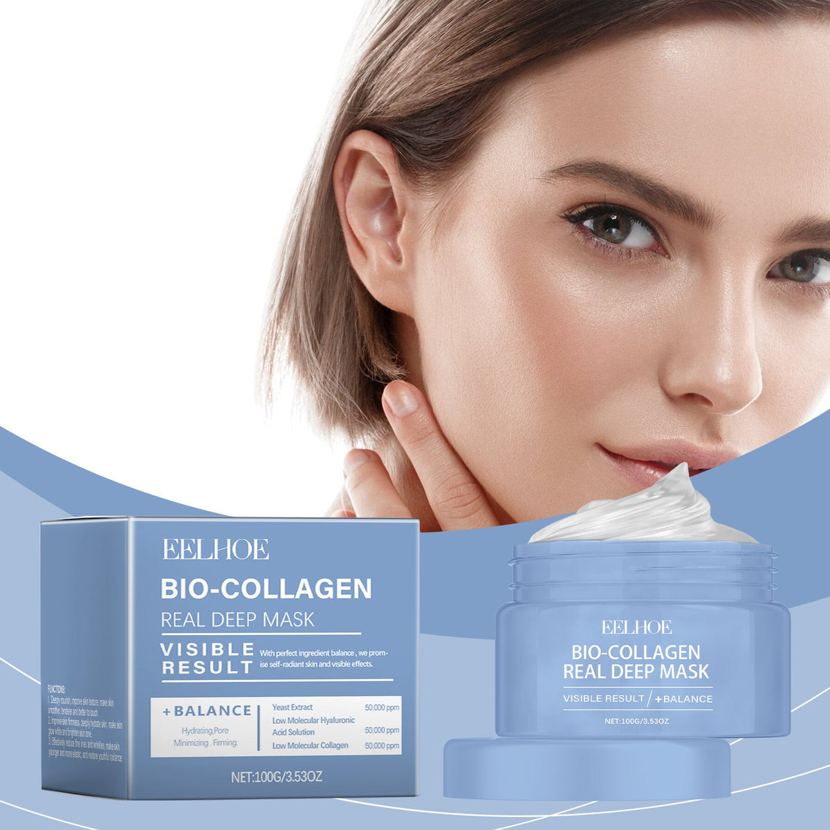 Bio-Collagen Peel Mask for Firming and Hydrated Skin