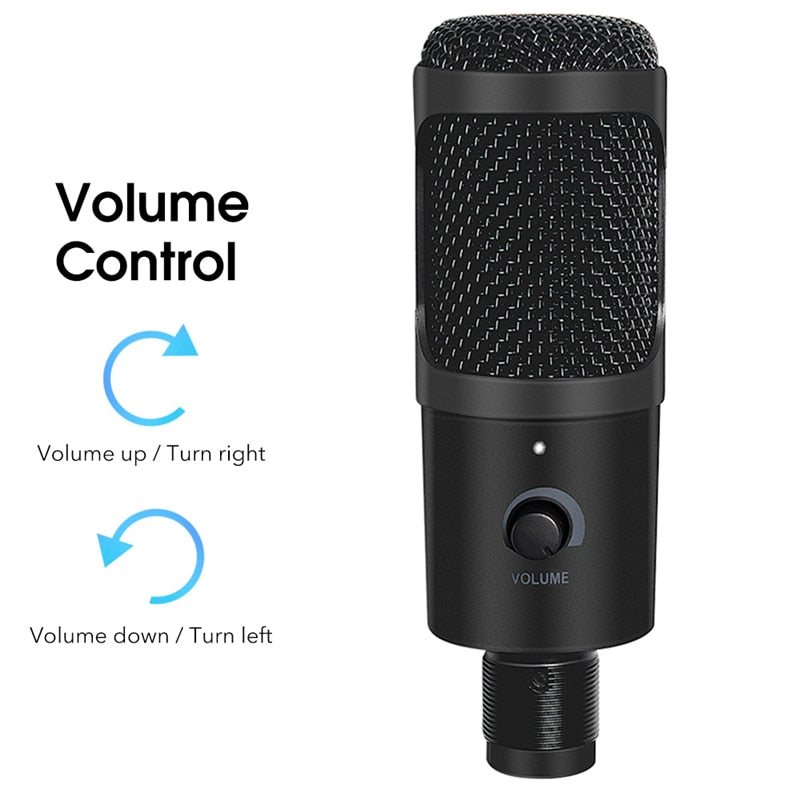 USB Professional Condenser Microphone — Studio-Quality