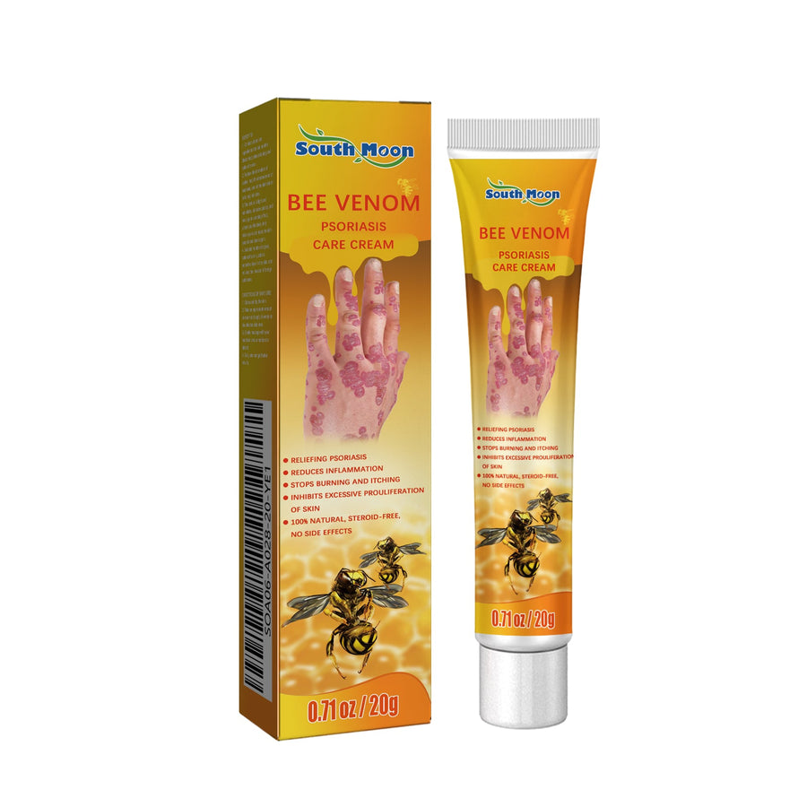 Bee Venom Psoriasis Cream, Relieve Itchy Skin Repair Hand Mo