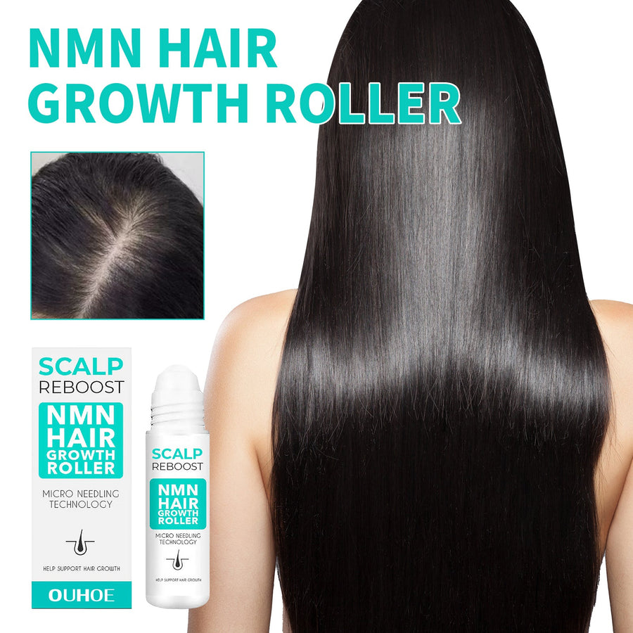 NMN Scalp Roller for Targeted Hair Growth Support