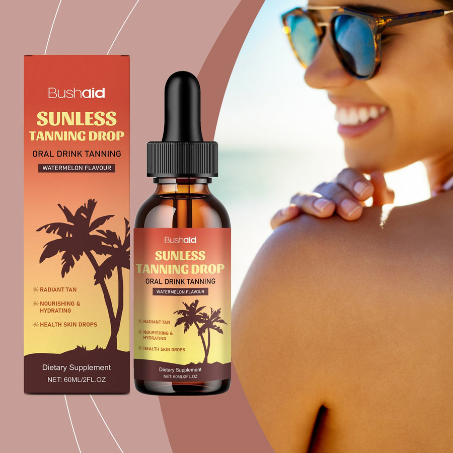 Oral Sunless Tanning Drops — Glow from Within, UV-Free