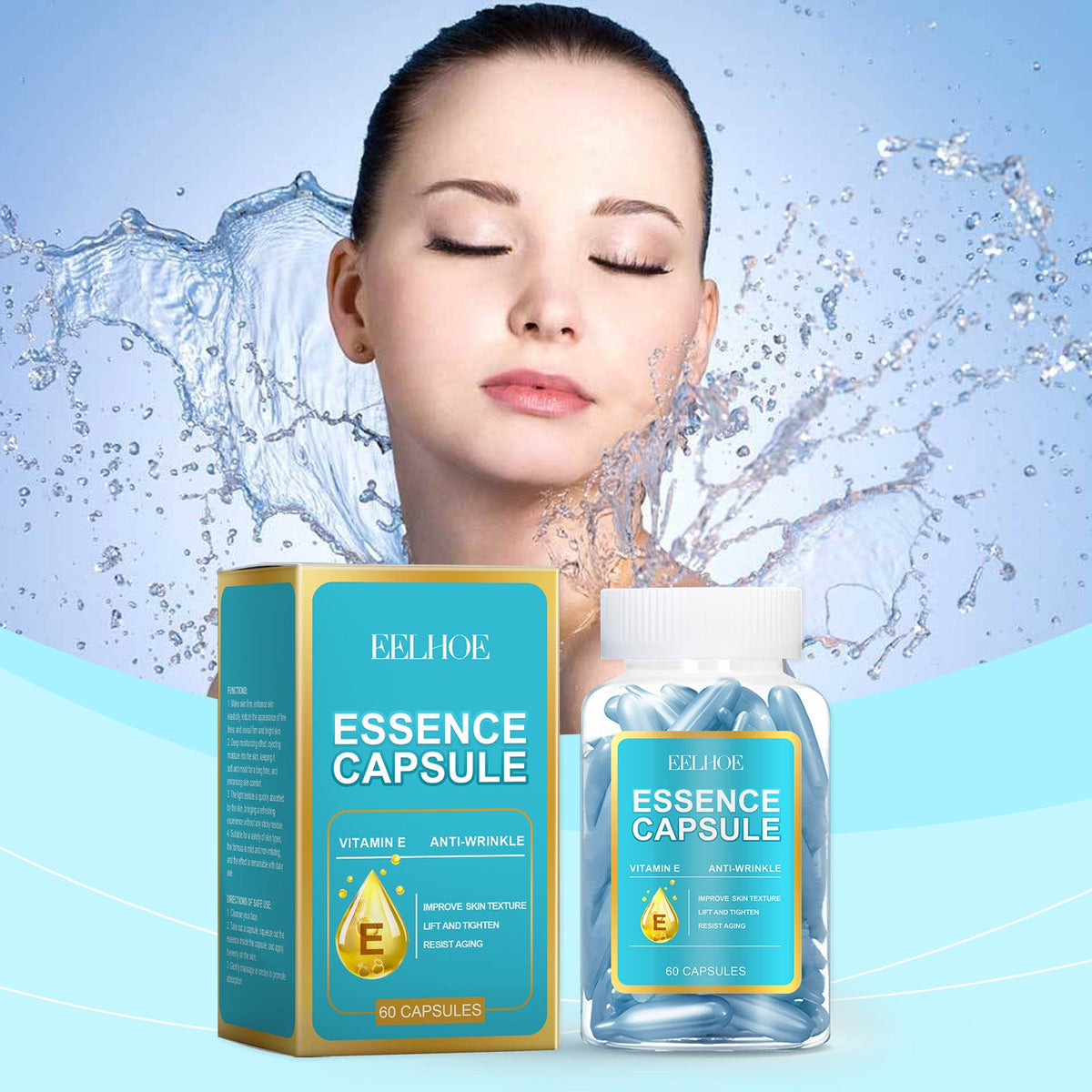 EELHOE Vitamin E Capsule Essence for Firmer Skin