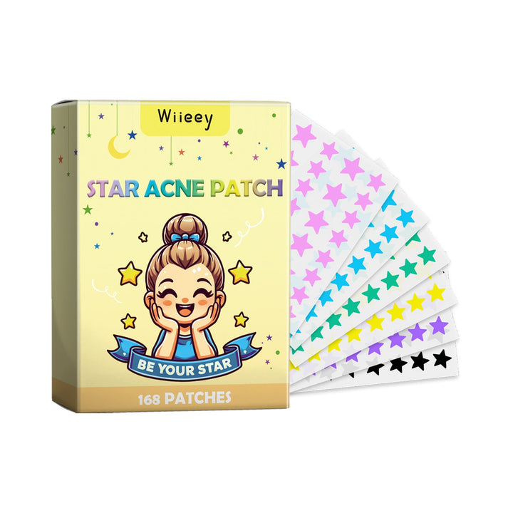 Star-Shaped Acne Patches — Reduce Redness & Swelling