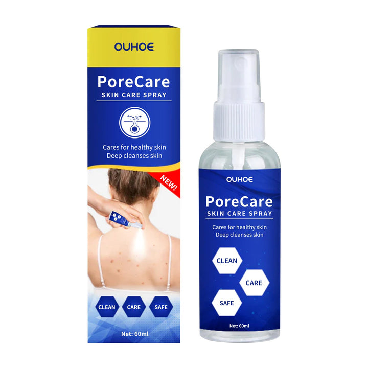 Porecare Skin Care Spray, Cleanser Warts Fade Moles Corns Sm