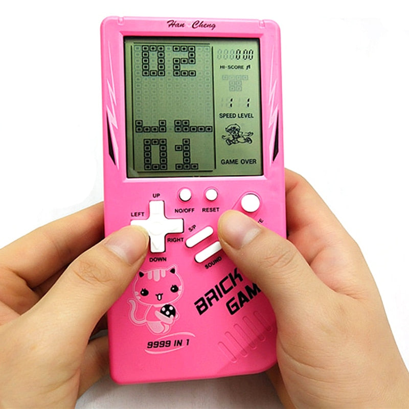 Portable Retro Game Console — 9999 Games & Classic Tetris