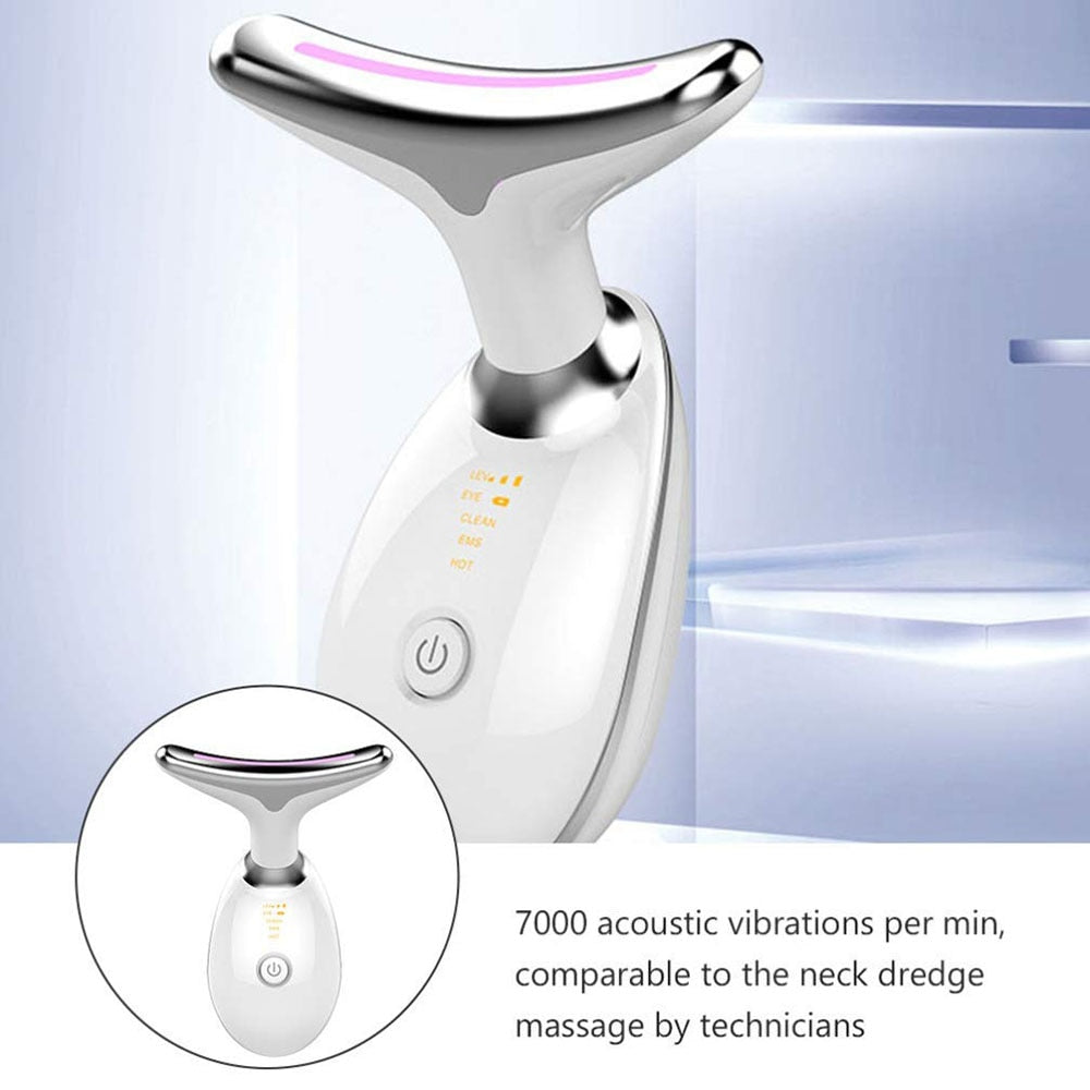 Facial LED Vibrating Massager — Firmer, Lifted Skin in 4 Weeks