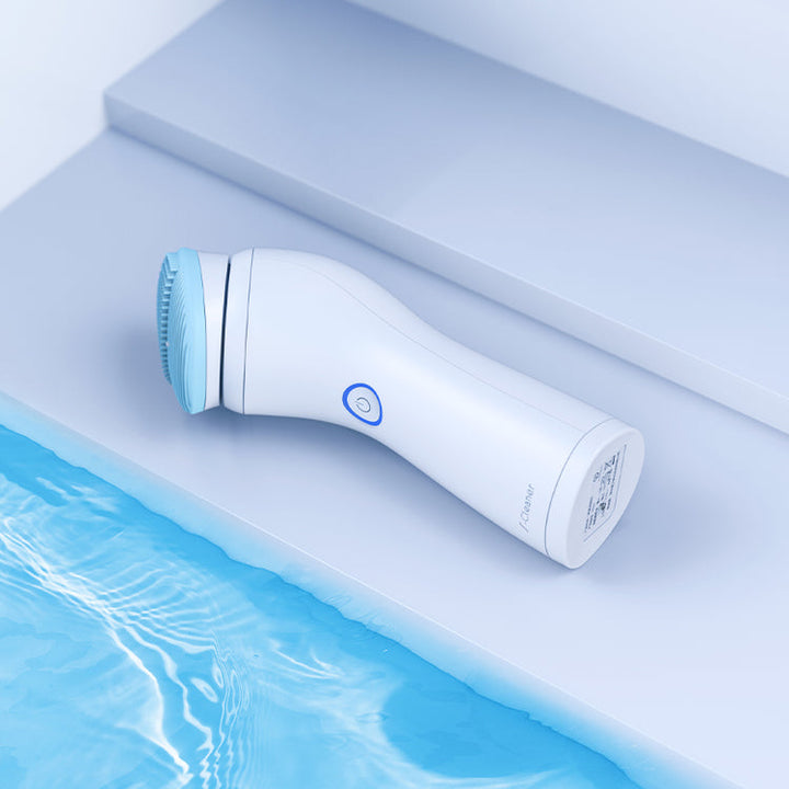 Silicone Face Brush — Ultrasonic Pore Cleansing for Smooth