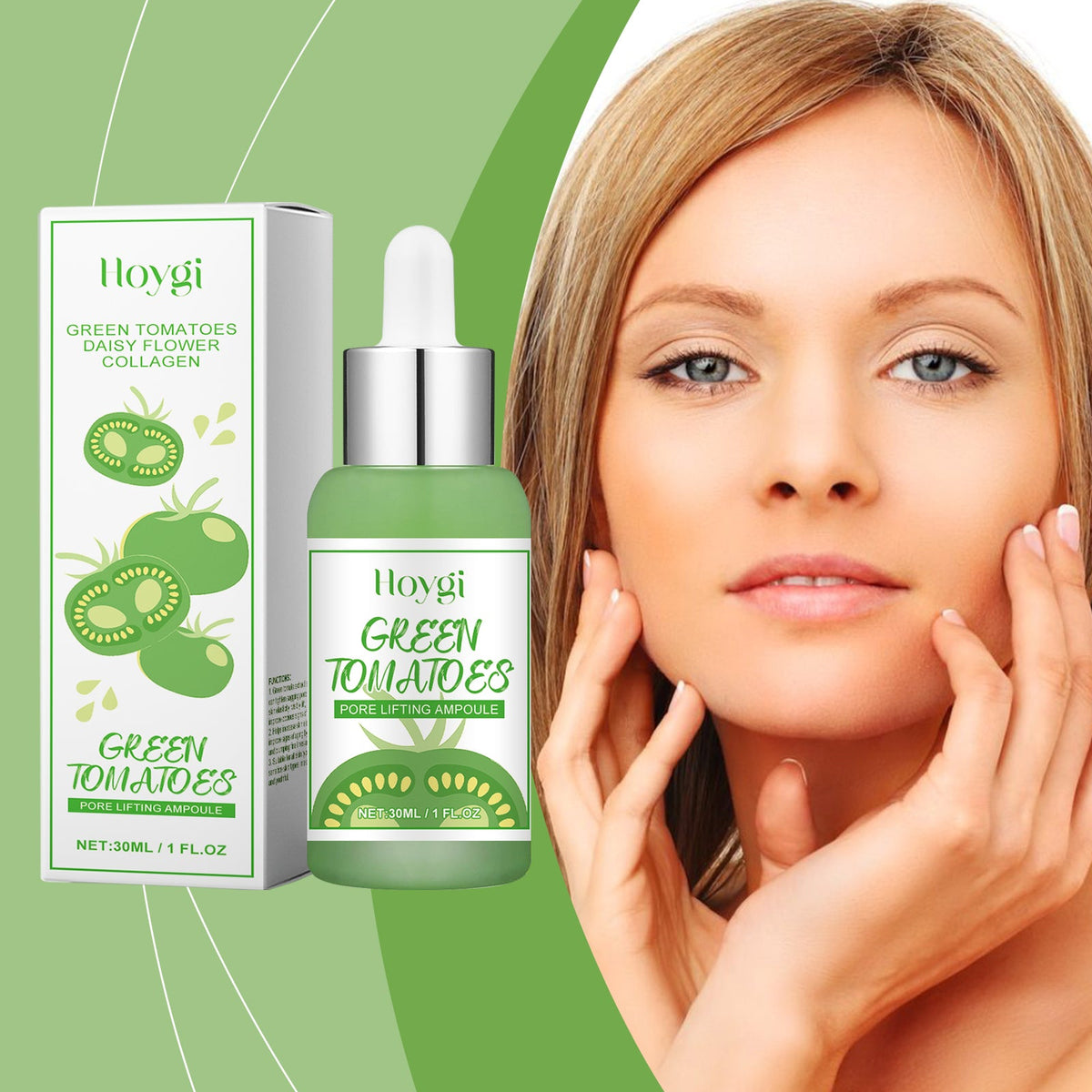 Pore-Lifting Ampoule Essence with Green Tomato & Collagen