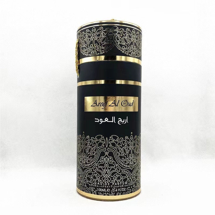 Arabian Oud EDP — Hand-Etched Gold Bottle, Long-Lasting Scent