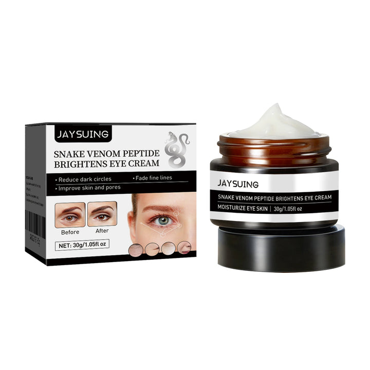 Snake Venom Peptide Eye Cream for Dark Circles & Lines