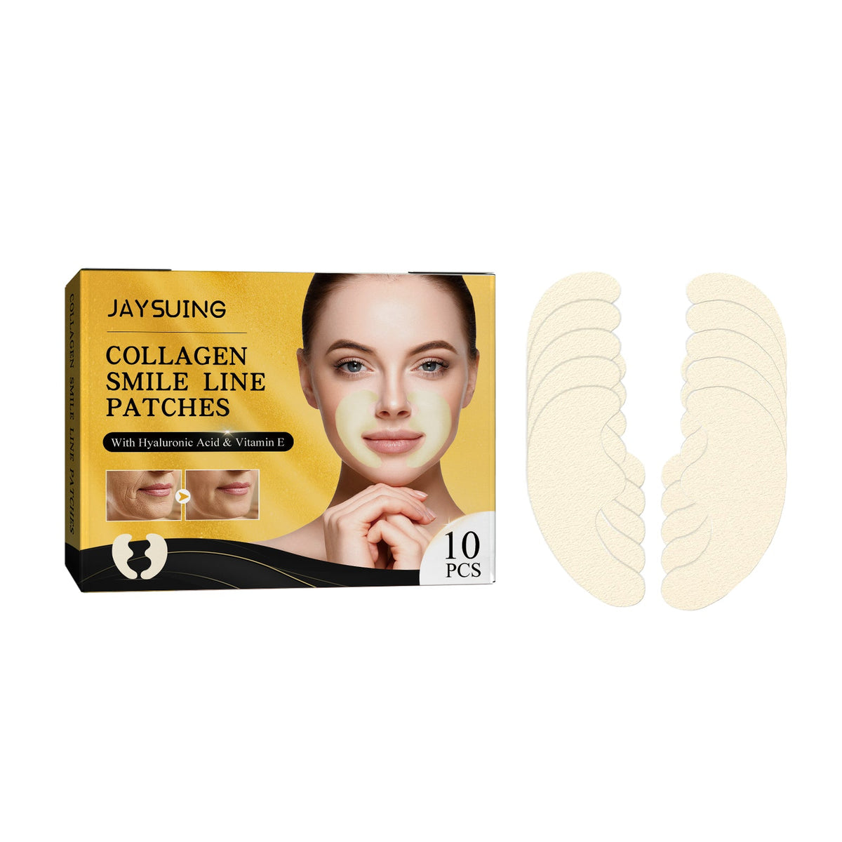Collagen Smile Line Patches for Smoother-Looking Skin