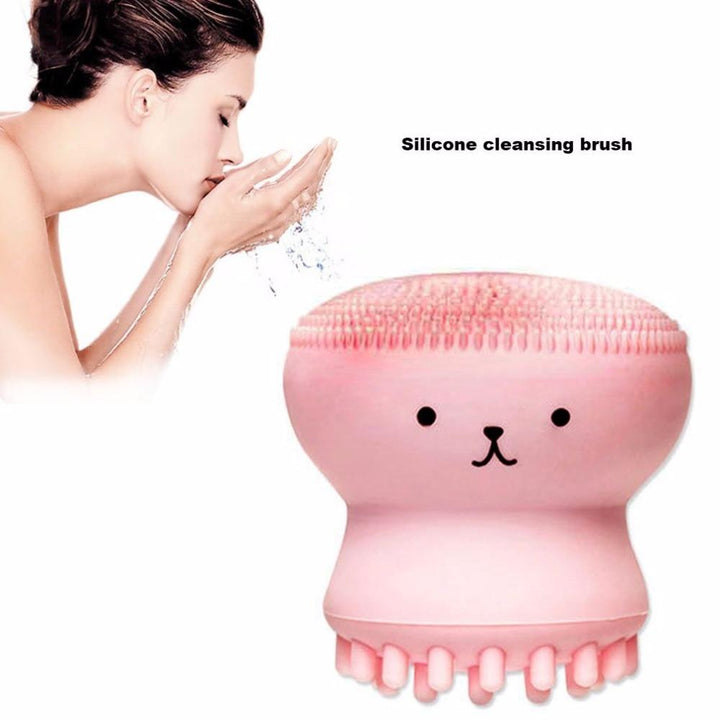 Silicone Facial Cleansing Brush — Deep Pore Exfoliation +