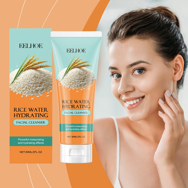 Rice Water Facial Cleanser With Niacinamide Hydration